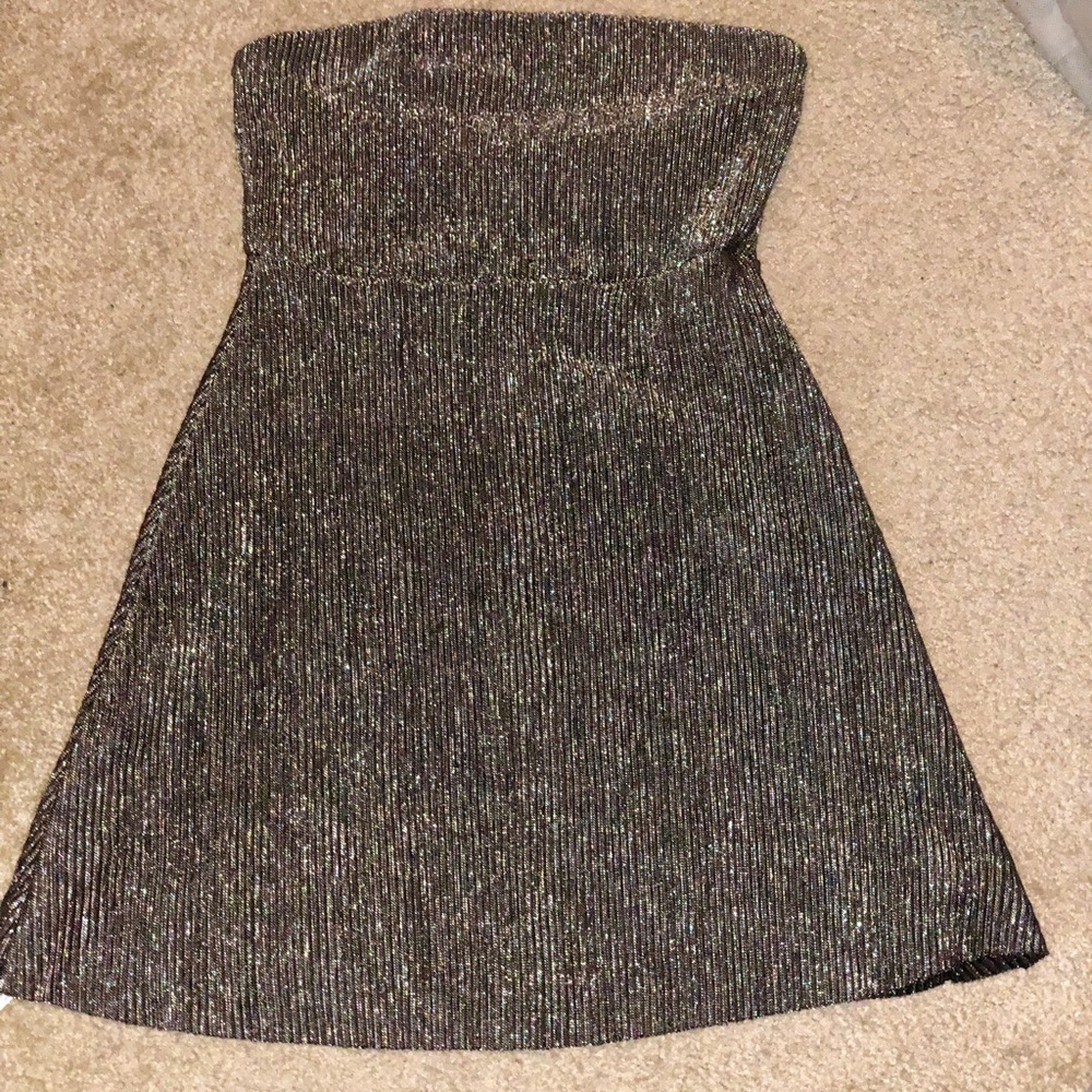 Sparkly Strapless Dress - Worn Once